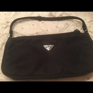 Prada Nylon Club Clutch